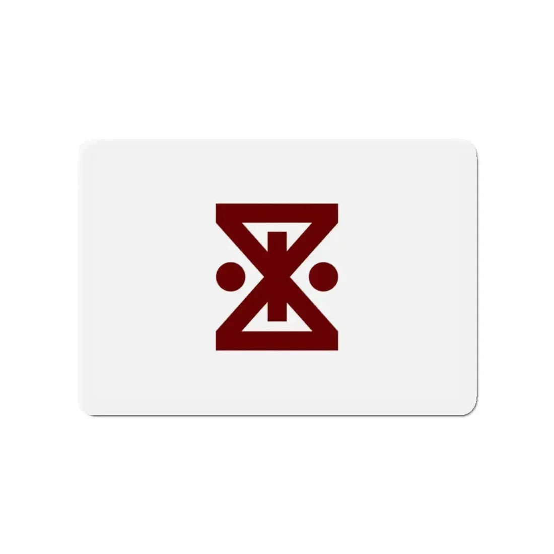 Flag of Amagasaki Hyogo Japan - Refrigerator Magnet - The Sticker Space
