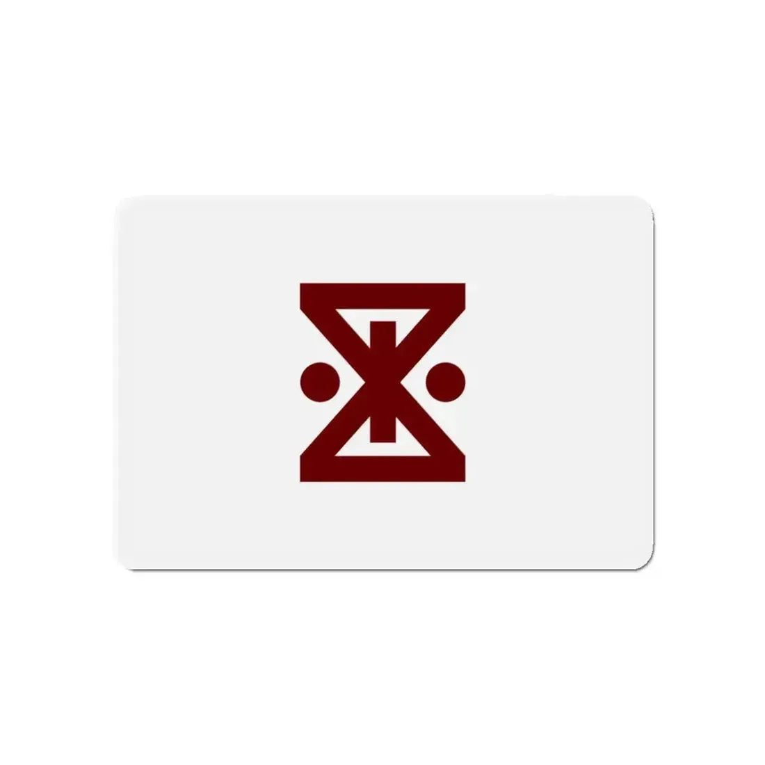 Flag of Amagasaki Hyogo Japan - Refrigerator Magnet - The Sticker Space