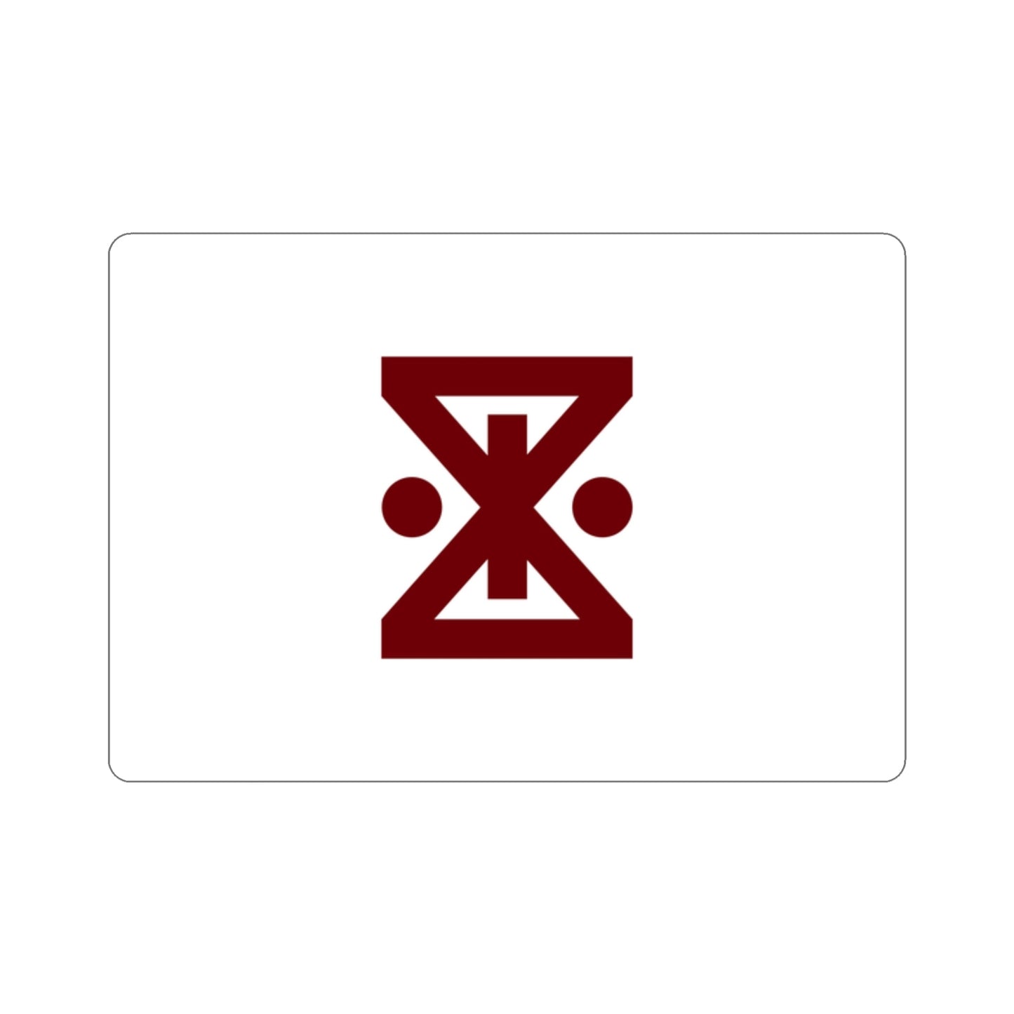 Flag of Amagasaki Hyogo Japan STICKER Vinyl Die-Cut Decal-2 Inch-The Sticker Space