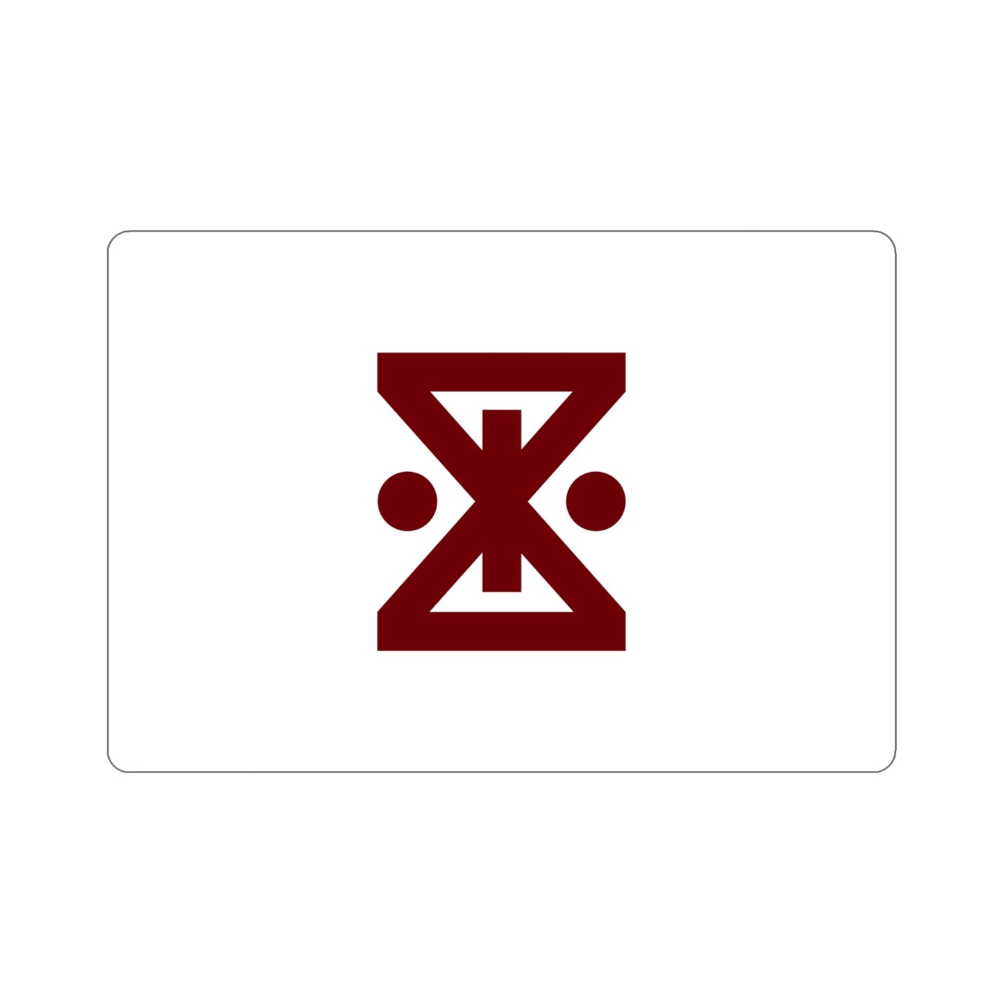 Flag of Amagasaki Hyogo Japan STICKER Vinyl Die-Cut Decal-5 Inch-The Sticker Space