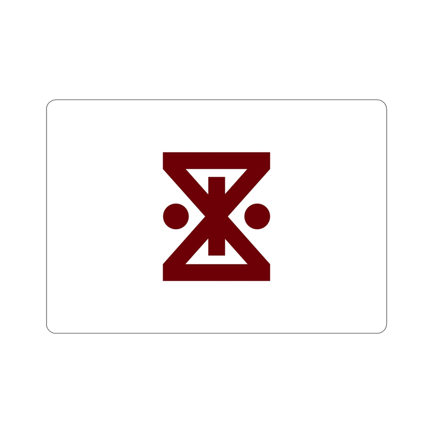 Flag of Amagasaki Hyogo Japan STICKER Vinyl Die-Cut Decal-6 Inch-The Sticker Space