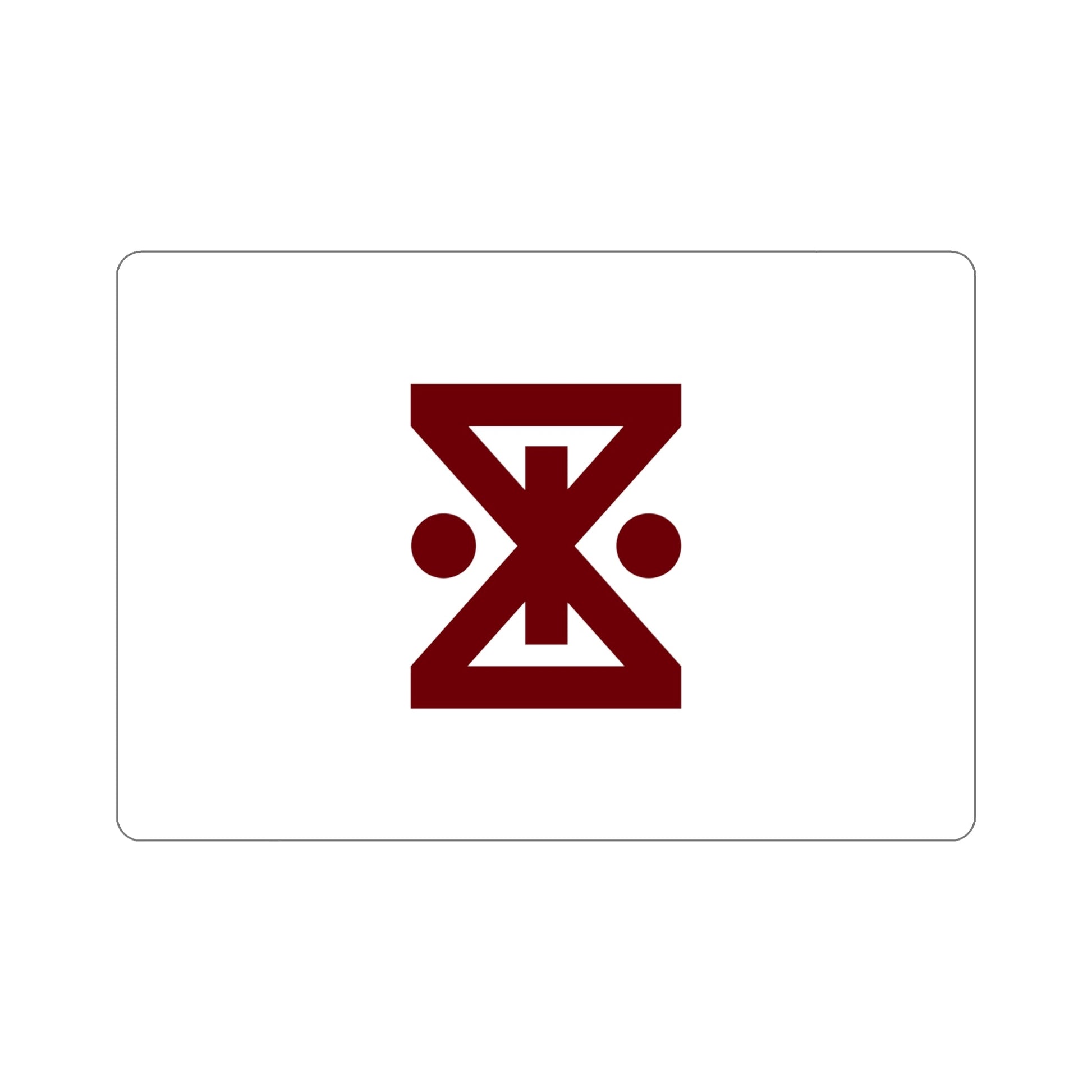 Flag of Amagasaki Hyogo Japan STICKER Vinyl Die-Cut Decal-6 Inch-The Sticker Space