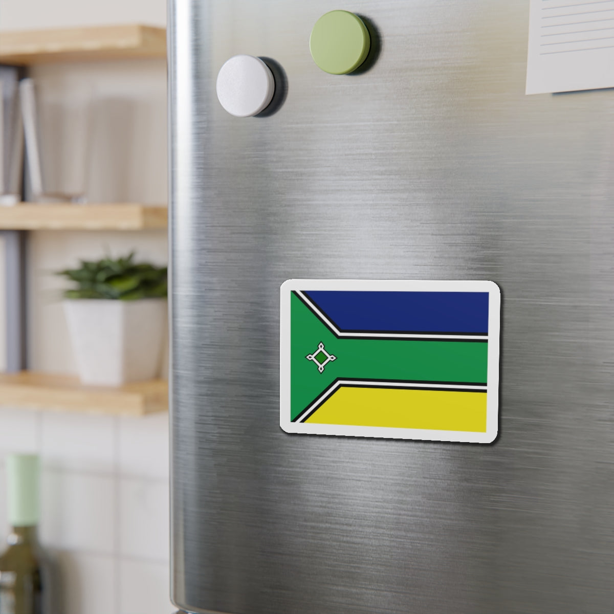 Flag of Amapá Brazil - Die-Cut Magnet-The Sticker Space