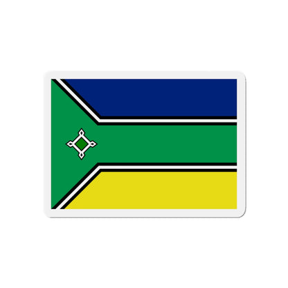 Flag of Amapá Brazil - Die-Cut Magnet-3" x 3"-The Sticker Space