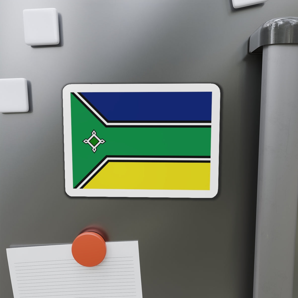 Flag of Amapá Brazil - Die-Cut Magnet-The Sticker Space