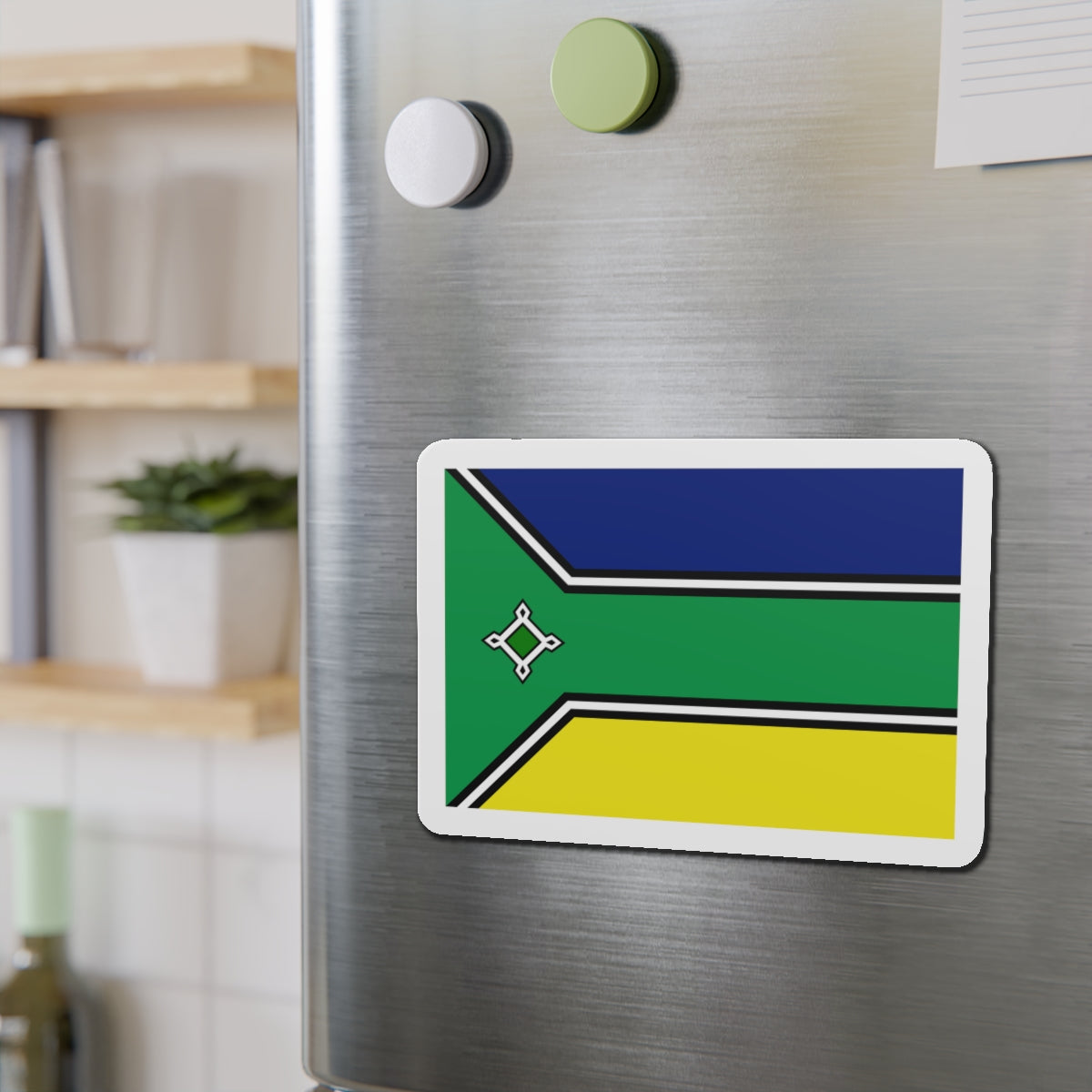 Flag of Amapá Brazil - Die-Cut Magnet-The Sticker Space