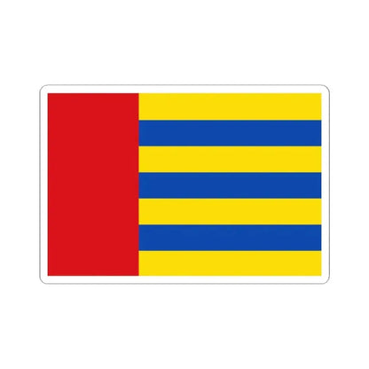 Flag of Amay (Belgium) STICKER Vinyl Kiss-Cut Decal 2 Inch White - The Sticker Space