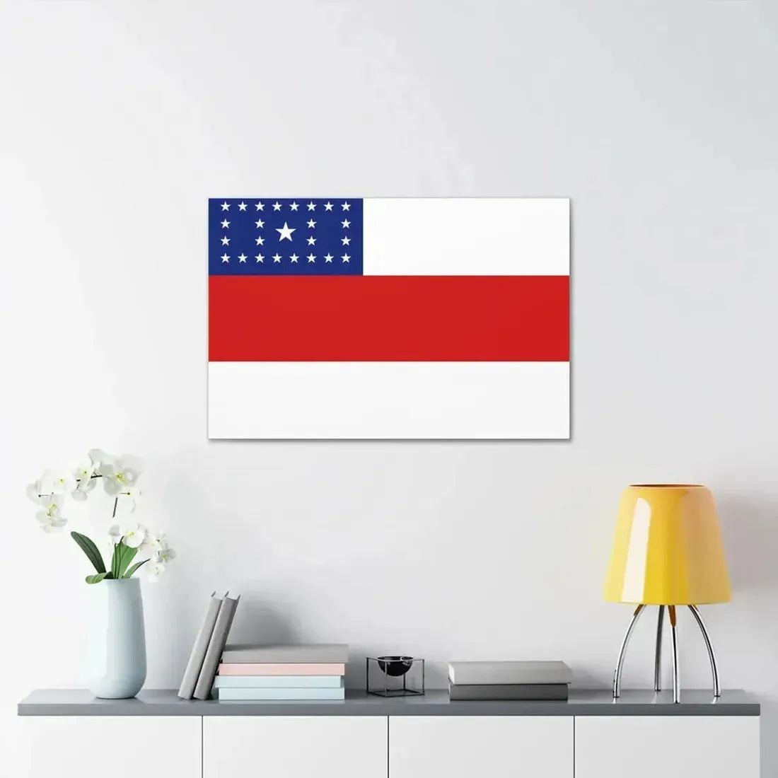 Flag of Amazonas Brazil - Canvas Wall Art - The Sticker Space