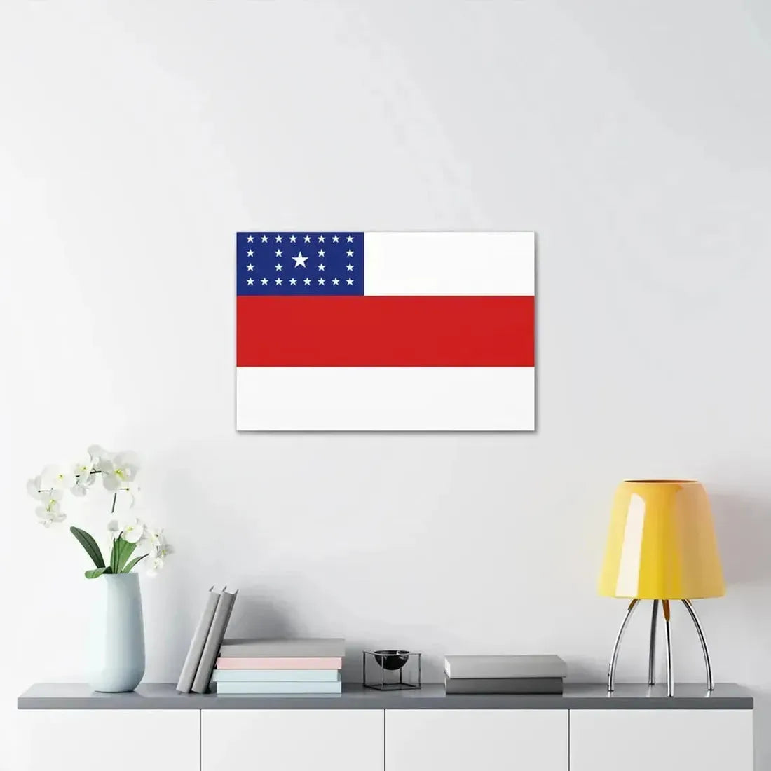 Flag of Amazonas Brazil - Canvas Wall Art - The Sticker Space