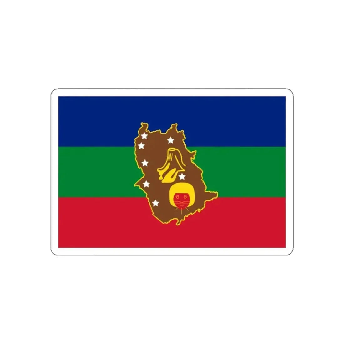 Flag of Amazonas Venezuela STICKER Vinyl Die-Cut Decal - The Sticker Space