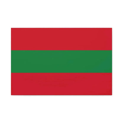 Flag of Ambato Ecuador - Canvas Wall Art 24″ x 16″ 1.25" - The Sticker Space