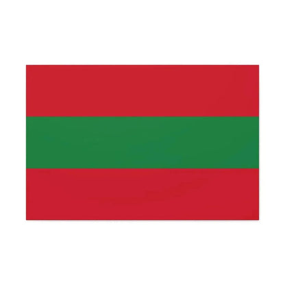 Flag of Ambato Ecuador - Canvas Wall Art 36" x 24" 1.25" - The Sticker Space