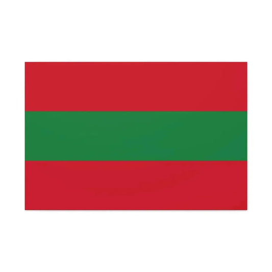 Flag of Ambato Ecuador - Canvas Wall Art 36" x 24" 1.25" - The Sticker Space