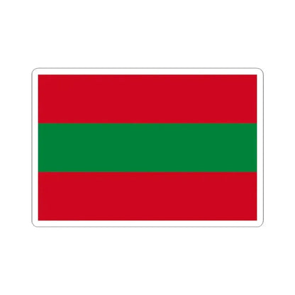 Flag of Ambato Ecuador - STICKER Vinyl Kiss-Cut Decal 4 Inch White - The Sticker Space