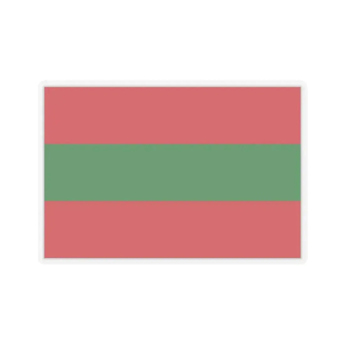 Flag of Ambato Ecuador - STICKER Vinyl Kiss-Cut Decal 6 Inch Transparent - The Sticker Space