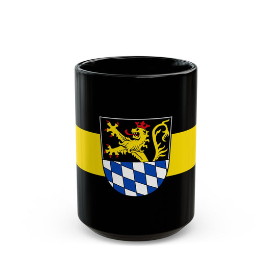 Flag of Amberg Germany - Black Coffee Mug-15oz-The Sticker Space