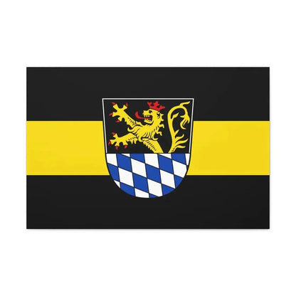 Flag of Amberg Germany - Canvas Wall Art 30" x 20" 1.25" - The Sticker Space