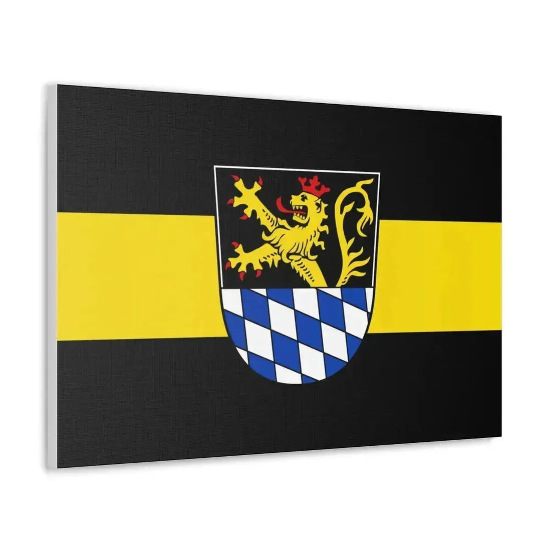 Flag of Amberg Germany - Canvas Wall Art - The Sticker Space