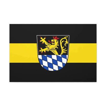 Flag of Amberg Germany - Canvas Wall Art - The Sticker Space
