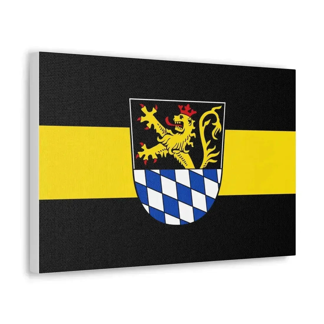 Flag of Amberg Germany - Canvas Wall Art - The Sticker Space