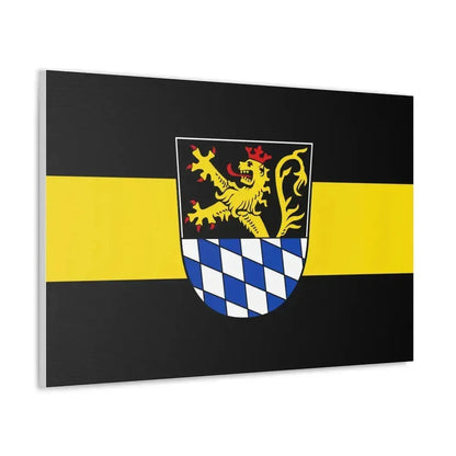 Flag of Amberg Germany - Canvas Wall Art - The Sticker Space