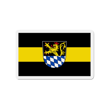 Flag of Amberg Germany - Die-Cut Magnet-3" x 3"-The Sticker Space