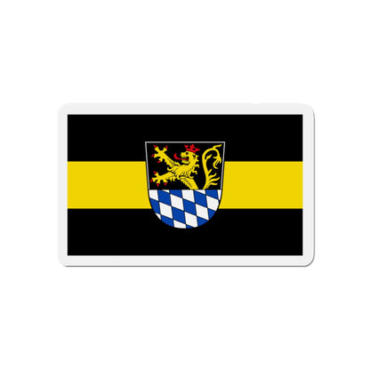 Flag of Amberg Germany - Die-Cut Magnet-5" x 5"-The Sticker Space