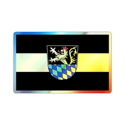 Flag of Amberg Germany Holographic STICKER Die-Cut Vinyl Decal - The Sticker Space