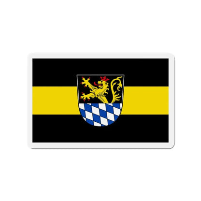 Flag of Amberg Germany - Refrigerator Magnet 2 Inch - The Sticker Space
