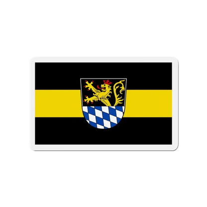 Flag of Amberg Germany - Refrigerator Magnet 3 Inch - The Sticker Space