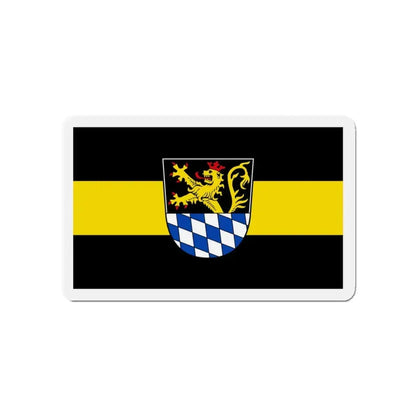 Flag of Amberg Germany - Refrigerator Magnet 4 Inch - The Sticker Space