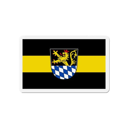Flag of Amberg Germany - Refrigerator Magnet - The Sticker Space