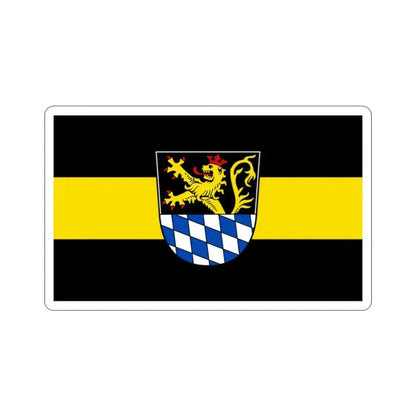 Flag of Amberg Germany STICKER Vinyl Die-Cut Decal 2 Inch - The Sticker Space