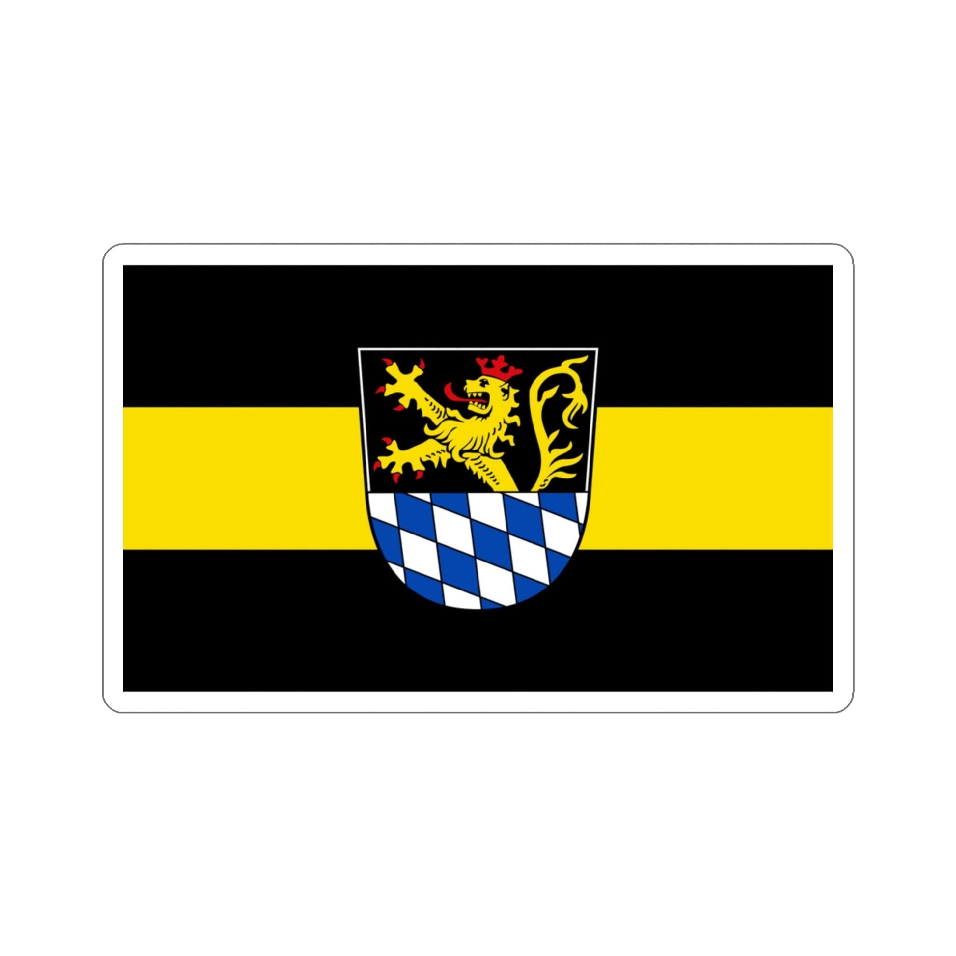 Flag of Amberg Germany STICKER Vinyl Die-Cut Decal-3 Inch-The Sticker Space