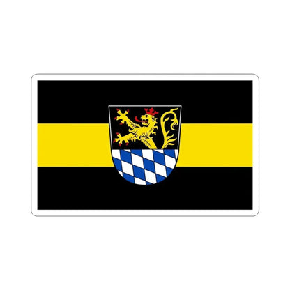Flag of Amberg Germany STICKER Vinyl Die-Cut Decal 4 Inch - The Sticker Space