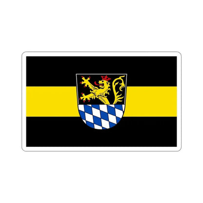 Flag of Amberg Germany STICKER Vinyl Die-Cut Decal 5 Inch - The Sticker Space