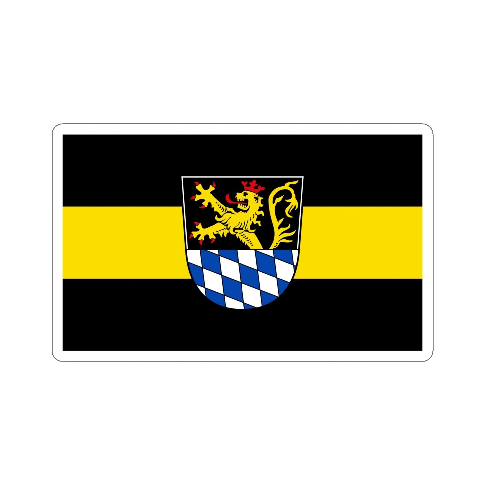 Flag of Amberg Germany STICKER Vinyl Die-Cut Decal-6 Inch-The Sticker Space