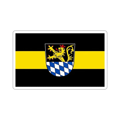 Flag of Amberg Germany STICKER Vinyl Die-Cut Decal 6 Inch - The Sticker Space