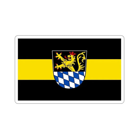 Flag of Amberg Germany STICKER Vinyl Die-Cut Decal 6 Inch - The Sticker Space