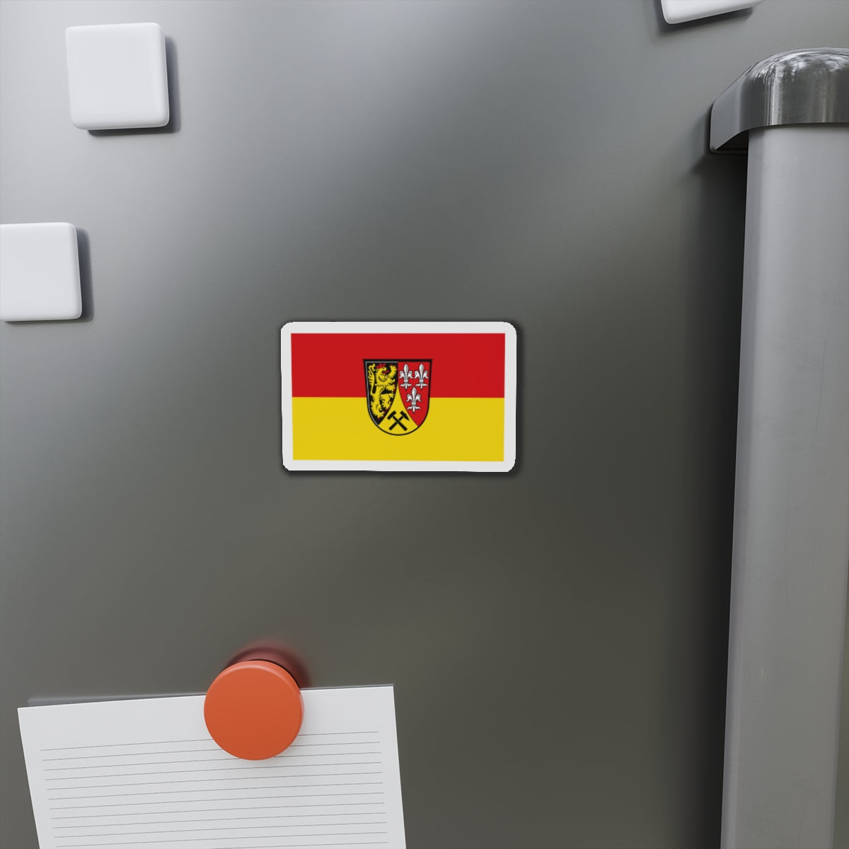 Flag of Amberg Sulzbach Germany - Die-Cut Magnet-The Sticker Space