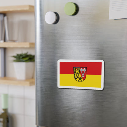 Flag of Amberg Sulzbach Germany - Die-Cut Magnet-The Sticker Space