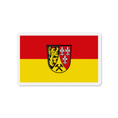 Flag of Amberg Sulzbach Germany - Die-Cut Magnet-3" x 3"-The Sticker Space