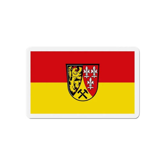 Flag of Amberg Sulzbach Germany - Refrigerator Magnet 6 Inch - The Sticker Space