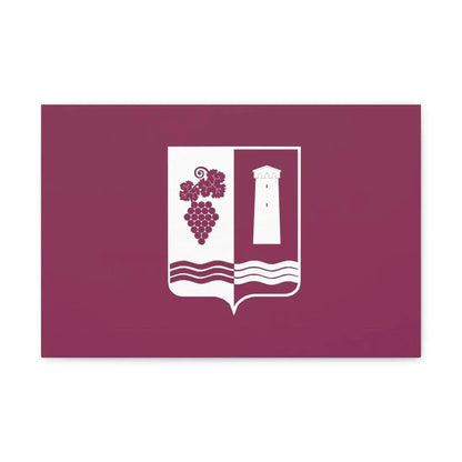 Flag of Ambrolauri Georgia - Canvas Wall Art 18″ x 12″ 1.25" - The Sticker Space