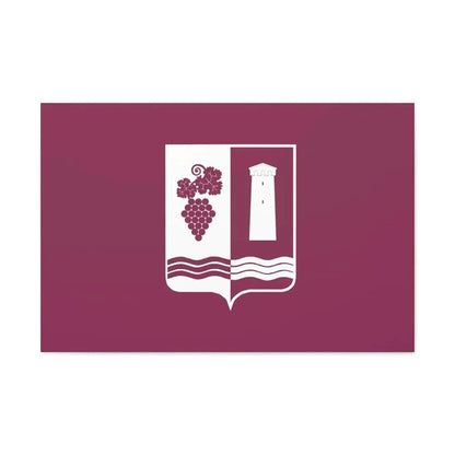 Flag of Ambrolauri Georgia - Canvas Wall Art - The Sticker Space