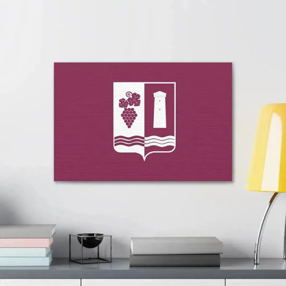 Flag of Ambrolauri Georgia - Canvas Wall Art - The Sticker Space