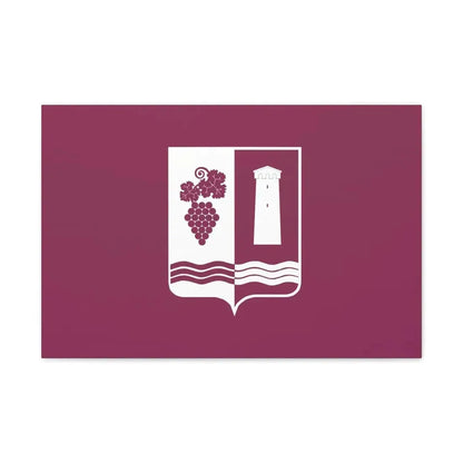 Flag of Ambrolauri Georgia - Canvas Wall Art - The Sticker Space