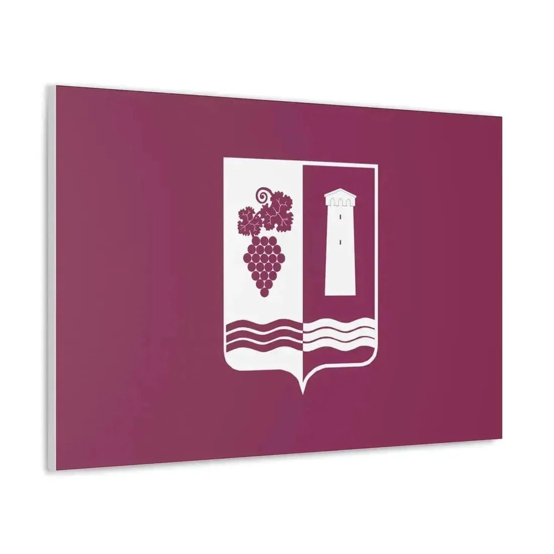 Flag of Ambrolauri Georgia - Canvas Wall Art - The Sticker Space