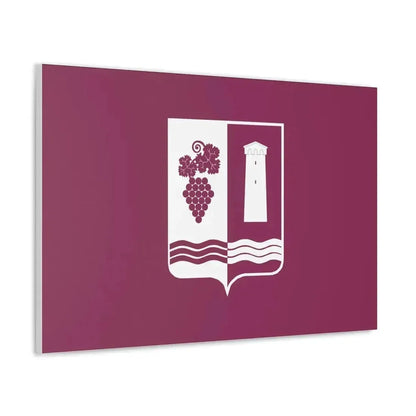 Flag of Ambrolauri Georgia - Canvas Wall Art - The Sticker Space
