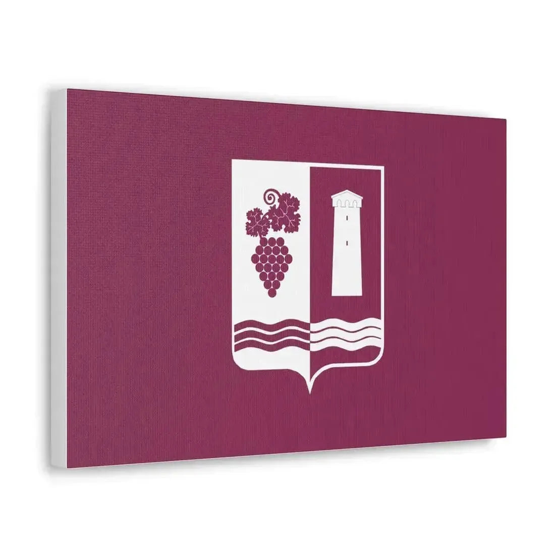 Flag of Ambrolauri Georgia - Canvas Wall Art - The Sticker Space